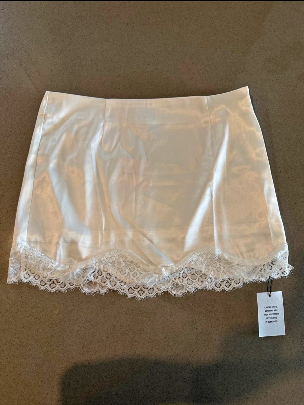 superdown Revolve Petra Mini Skirt in White - Picture 7 of 10